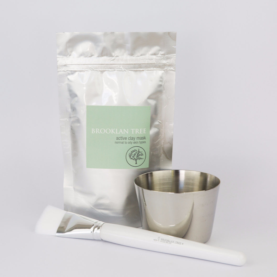 Active Clay Mask Kit for Normal To Oily Skin - Brooklan Tree